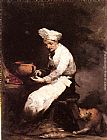 The Cook and the Cat by Theodule Augustine Ribot